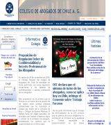 www.colegioabogados.cl - Sitio oficial de la asociación de abogados de santiago de chile y algunas regiones del país. historia, directorio, asociados, documentos.