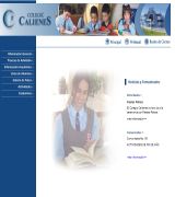 www.colegiocalienes.edu.pe - Colegio que brinda educación integral en los niveles de inicial, primaria y secundaria. contiene información institucional, aspecto técnico - pedag