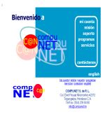 www.compunet.hn - Ofrece servicios de conexión a internet en tegucigalpa.