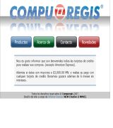 compuregis.com - Cajas registradoras, máquinas, rollos, cintas, scanners, miniprinters, cajones para dinero, refacciones electrónicas, entintadores, tintas papel y s