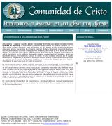 www.comunidaddecristo.cl - Página oficial donde presenta su visión y dispone de estudio de las escrituras, historia de la iglesia, noticias, panel de mensajes y chat.