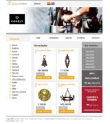 www.conelyforja.com - Empresa dedicada a la venta online de llamadores manivelas pestillos y decoración rústica