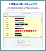www.contadorvisitas.com - Diferentes contadores de visitas para páginas webs