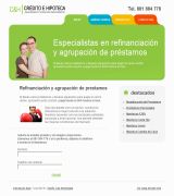 www.creditoehipoteca.es - Refinanción de créditos