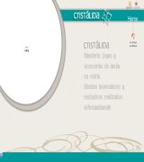 www.cristalida.com.ar - Empresa dedicada a la fabricacion de bijouterie en vidrio combinado con cuero metales piedras maderas brazaletes colgantes pendientes anillos pulseras