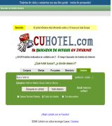 www.cuhotel.com - Completo buscador de hoteles más de 64000 hoteles disponibles de todo el mundo