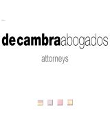 www.decambraabogados.com - Sitio web del bufete multidisciplinar de cambra amp asociado