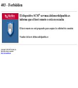 www.defensordelpueblo.es - Página del organismo español de defensa del ciudadano temas destacados en los informes anuales recursos de inconstitucionalidad interpuestos publica