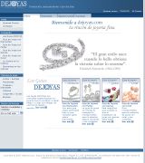 www.dejoyas.com - Regalos de lujo joyeria especializada en diamantes y otras piedras preciosas perlas y coral