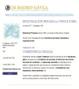 www.demadriddavila.com - Detectives privados