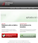 www.desarrolloenweb.com.ar - Diseño y desarrollo web posicionamiento en buscadores marketing adwords y servicio de hosting