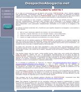 www.despachoabogacia.net - Servicios juridicos juridical services properties affairs