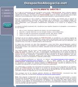 www.despachoabogacia.net - Servicios juridicos juridical services properties affairs