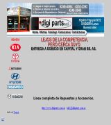 www.digiparts.com.ar - Venta de repuestos y accesorios del automotor repuestos originales y alternativos de las principales marcas