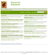 www.directorio-de-alimentacion.com - Directorio temático de alimentación productos productores distribuidores restaurantes gastronomía cultivos recetas de cocina ganadería agricultura