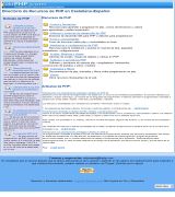 www.dirphp.com - Recursos de programación web con php editores documentación y manuales servidores módulos y noticias
