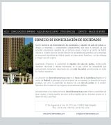 www.domicilioempresas.com - Ofrecen servicios jurídicos domiciliación de empresas y sociedades y alquiler de sala de juntas