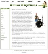 www.drumrhythms.com - Clases interactivas para batería y instrumentos de percusión congas djembe bongos shekere guiro pandeiro cursos en formato online y cdrom técnica y