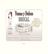 www.dulcesbrocal.com - Podrá comprar dulces típicos de caravaca yemas de caravaca alfajor mantecaos rollos de vino yemas de caramelo yemas de chocolate cordiales etc