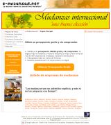 www.e-mudanzas.net - Empresas de mudanzas transportes nacionales e internacionales guardamuebles almacenaje