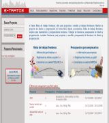 www.e-tratos.com - Bolsa de trabajo on line permite trabajar a distancia para empresas de todo el mundo y a las empresas seleccionar personal