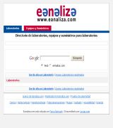www.eanaliza.com - Directorio de laboratorios y empresas de venta de equipos y suministros para laboratorios