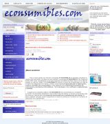 www.econsumibles.com - Empresa informática especializada en la fabricación de consumibles venta de equipos informáticos periféricos componentes portátiles y cualquier a