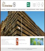 www.ecotraviesa.com - Traviesa con un tratamiento para exteriores autorizado homologado y certificado con la garantía de bruc jardi