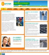 www.efiner.com - Especialistas en energía solar fotovoltaica sobre naves industriales instalaciones de energía solar térmica auditorias energéticas