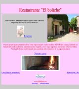 www.elboliche.eu - Restaurante en la sierra de madrid en alameda del valle carnes argentinas pizzas y ensaladas postres caseros