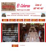www.elcolorao.org - Restaurante en la sierra de madrid en el corazón del valle del lozoya en alameda del valle especialidad en cocina tradicional carnes y asados salón 