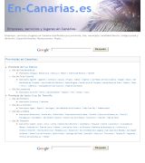 en-canarias.es - Lista de empresas en canarias clasificadas por islas municipios localidades y direcciones con información de calle código postal y teléfono especia