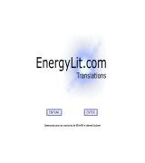 www.energylit.com - Servicios de traducción inglés español especializados en ingeniería y literatura