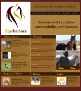 www.equibalance.es - Centro de pupilaje adiestramiento y equitación natural cursos de doma natural o natural horsemanship