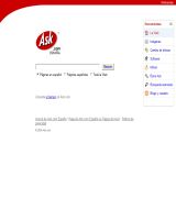 es.ask.com - Buscador de la red en español en españa y en toda la web