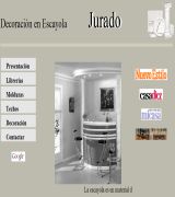 www.escayolasjurado.com - Decoración en escayola mueble ibicenco mueble de escayola arcos columnas pilastras y molduras techos de escayola reparaciones techos desmontables y d