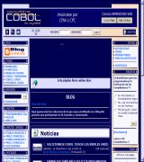 www.escobol.com - Página dedicada al lenguaje de programación cobol en español con foros noticias manuales trucos descargas compiladores etc