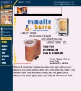 www.esmalteybarro.com - Distribuidor de materias primas y maquinaria para cerámica tornos hornos galleteras prensas laminadoras óxidos esmaltes pigmentos alfarería barros 