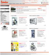 www.esmelux.com - Negocio dedicado a la venta de estanterías variadas con ámplio catálogo en la web