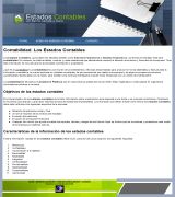 www.estados-contables.com.ar - Información sobre estados contables contabilidad estados de resultados cuentas impuestos gravamenes alicuotas balances libros y normativa contable
