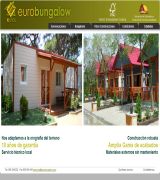 www.eurobungalow.com - Construcción de bungalows y casas de estilo canadiense modelos estandar y a medida disponemos de parcelas y todos los servivios como arquitecto ofici