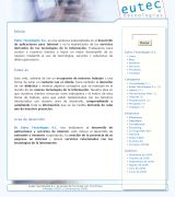 www.eutec-online.com - Empresa dedicada al diseño gráfico y diseño web y al desarrollo de aplicaciones web y de gestion de bases de datos o contenidos