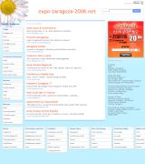 www.expo-zaragoza-2008.net - Portal que aporta toda la información necesaria para conocer el evento mas importante del siglo xxi en la ciudad de zaragoza