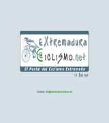 www.extremaduraciclismo.net - Portal dedicado al mundo del ciclismo extremeño con información y noticias que incluyen rutas entrevistas y concursos
