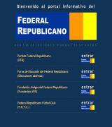 www.federalrepublicano.org.ve - Partido de orientación federalista y republicana. fundado en 2003