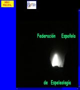 www.fedespeleo.com - Federación española de espeleología noticias escuelas expediciones