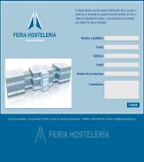 www.feriahosteleria.es - Salon de maquinaria y suministros para la hosteleria feria de muestras permanente dedicada al sector de la hosteleria amplia representacion de fabrica