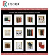 www.filober.com - Distribución y fabricación de materiales de filatelia y numismatica