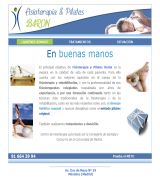 www.fisioterapiabaron.com - Profesionales en técnicas de rehabilitación como pilates drenaje linfático manual masajes terapeuticos electroterapia tratamientos neurológicos le