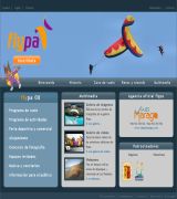 www.flypa.es - Portal dedicado al mundo del parapente con vídeos y galería de fotos centrados en el festival internacional de los realejos